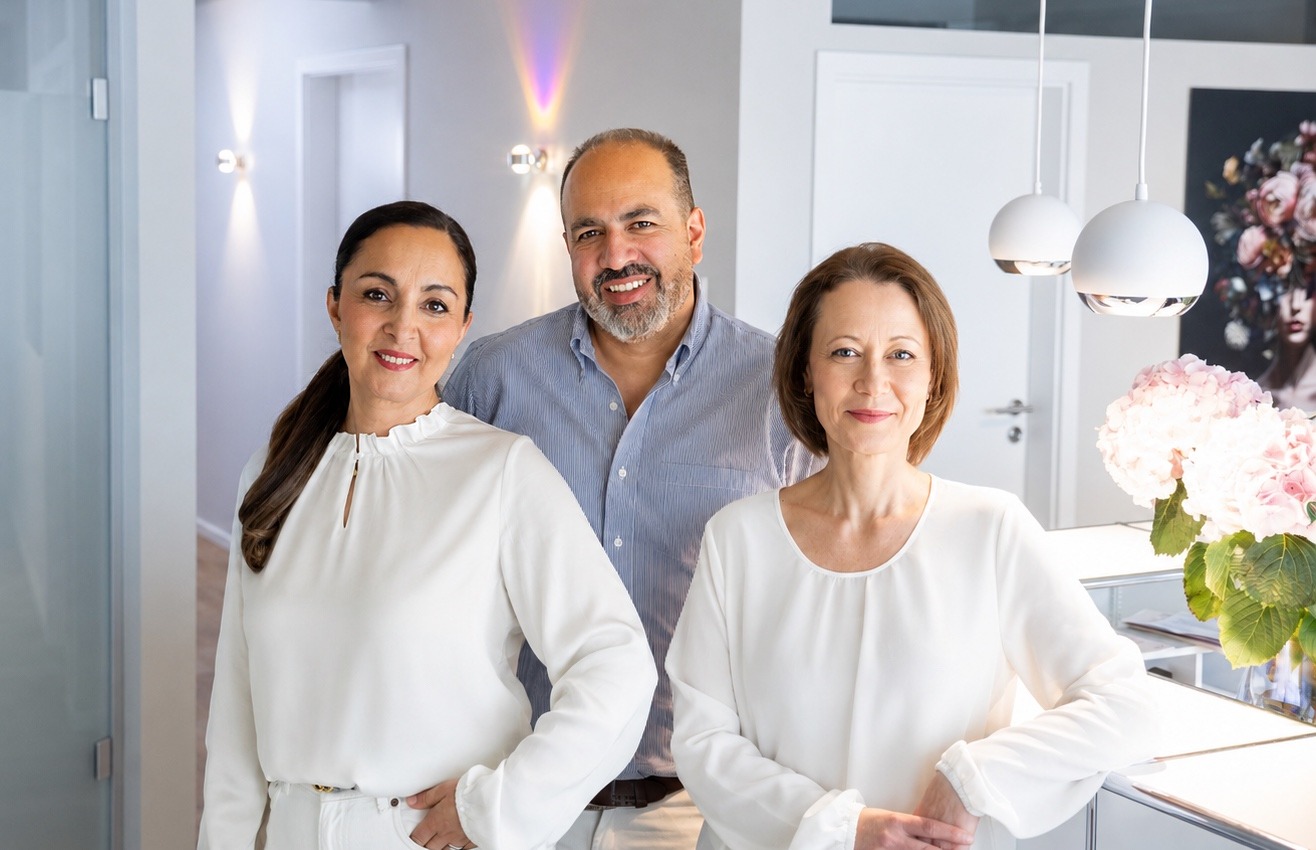 Team der Praxisgemeinschaft für Frauenheilkunde im Wilschenbrucher Weg in Lüneburg